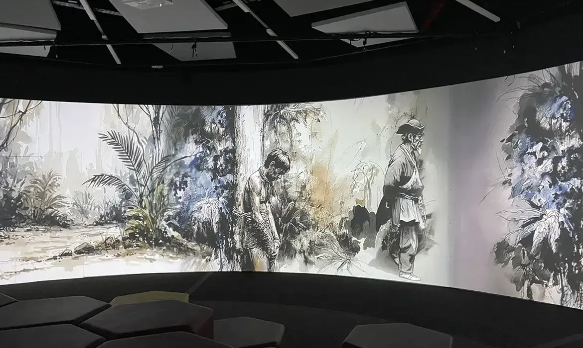 Exposição imersiva celebra memória e cultura do povo Mura da Amazônia