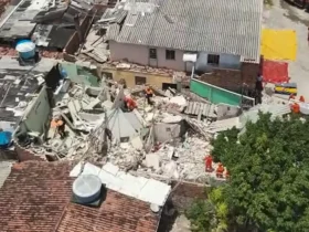 Desabamento em Olinda deixa mortos e mobiliza equipes de resgate