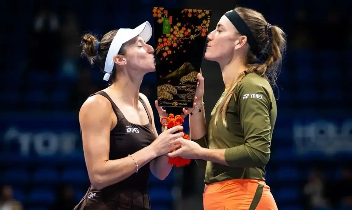 WTA destaca novo título de Luisa Stefani em Tóquio