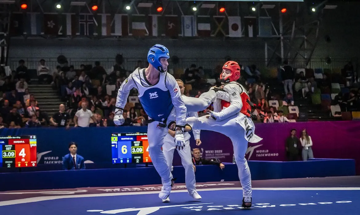Brasil encerra terceiro dia do Mundial de Taekwondo sem medalhas