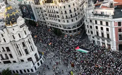 PM prende três manifestantes em ato pró-Palestina no Distrito Federal
