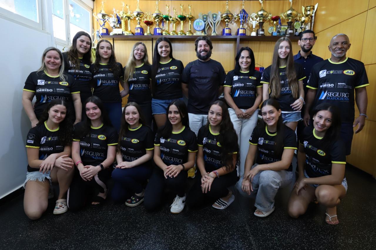 ASV Hornets representa Sorriso no Campeonato Brasileiro Sub 19 de Volei Feminino