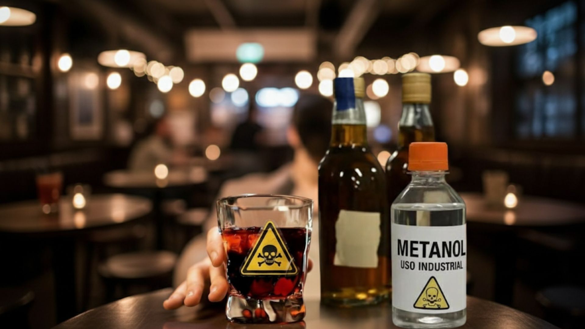 Alerta Metanol -  Golpes com Bebidas Adulteradas Geram Intoxicação e Pânico no Consumo de Destilados