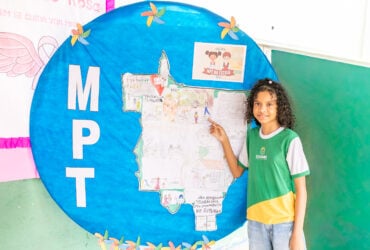 Aluna de Cuiaba vence premio de melhor desenho de Mato Grosso por combate a exploracao do trabalho infantil
