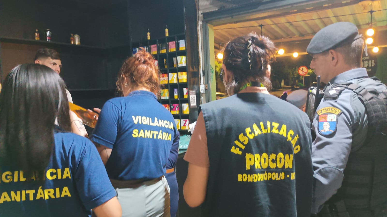 Bebidas sem comprovacao de origem foram apreendidas em Rondonopolis