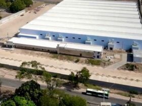 Obra do novo centro logístico da SES em Cuiabá entra na reta final