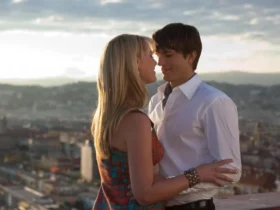 Casal em quadro de filme