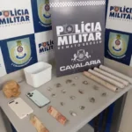 Adolescente é apreendido com drogas pela Cavalaria da PM em Cuiabá