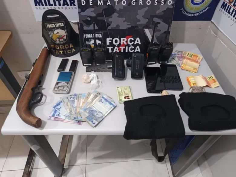 Força Tática prende cinco suspeitos de facção criminosa em Cuiabá