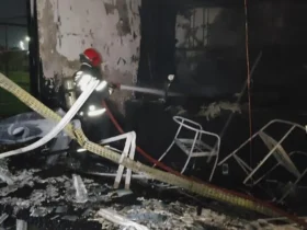 Explosão em churrasqueira fere quatro em Primavera do Leste