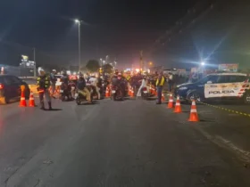 Operação Lei Seca em Cuiabá prende dois e retira 62 veículos das ruas