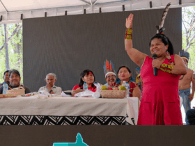 Em Mato Grosso Sonia Guajajara celebra a realizacao da ultima etapa do Ciclo COParente