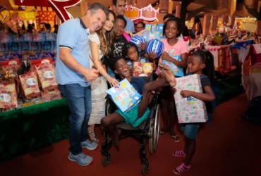 Dia do SER Família Criança transforma Arena Pantanal em festa para crianças
