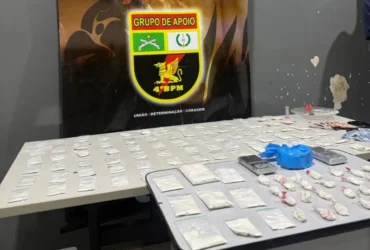 Faccionado é preso com 122 porções de cocaína em Várzea Grande