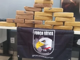 Força Tática e PRF apreendem 19 tabletes de cocaína em Várzea Grande