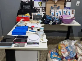 Casal é preso por tráfico e apreensão de drogas em Rondonópolis