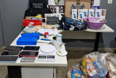 Casal é preso por tráfico e apreensão de drogas em Rondonópolis