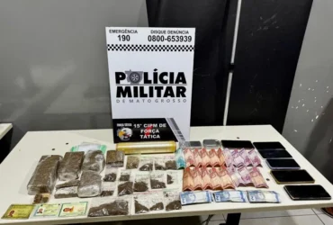 Força Tática prende oito por tráfico em Várzea Grande