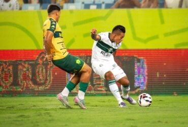 Lance de Cuiabá x Coritiba. Imagem: Gabriel Thá/Coritiba