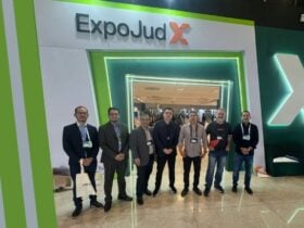 Grupo da Justica Eleitoral de Mato Grosso encerra participacao no ExpoJud 2025 em Brasilia