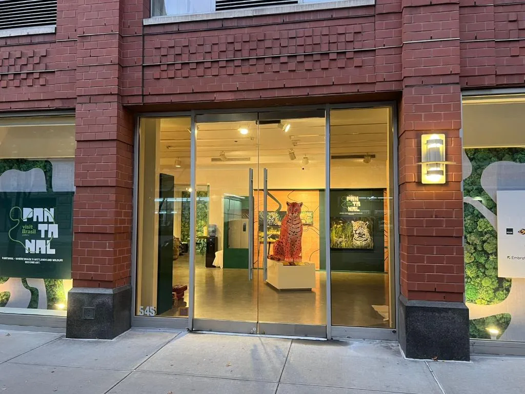 Pantanal ganha destaque em Nova York com galeria imersiva