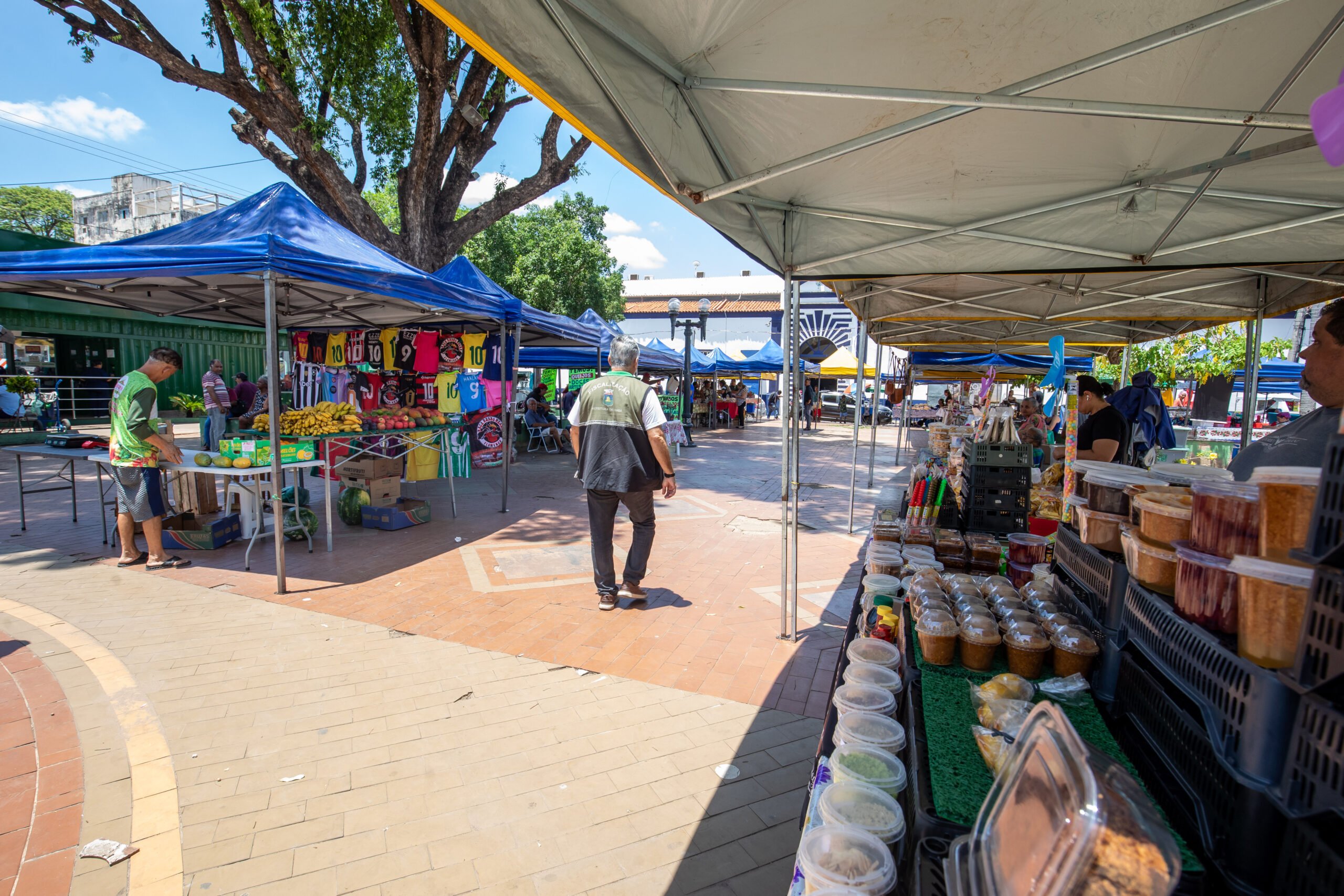 Novo publico e escolha de produtos marcam estreia de feira na Praca Ipiranga em Cuiaba scaled