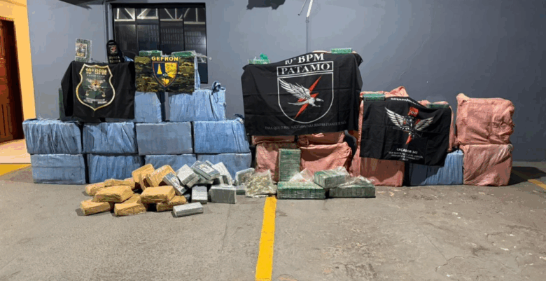 Operacao entre Mato Grosso e Rondonia apreende 900 kg de cocaina com prejuizo ao crime de R 162 milhoes