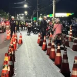 Lei Seca fiscaliza 280 motos e remove 61 veículos em Cuiabá
