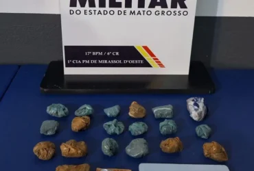 Adolescente é apreendido por tráfico em Mirassol d’Oeste