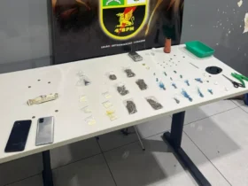 PM prende faccionado em Várzea Grande com 29 porções de drogas
