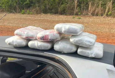 Idoso é preso com 8 kg de maconha em Canarana, MT