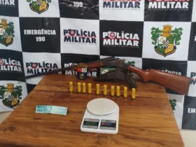 Polícia Militar apreende armas em Lambari d’Oeste