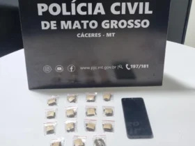 Polícia Civil fecha boca de fumo em ferro-velho de Cáceres