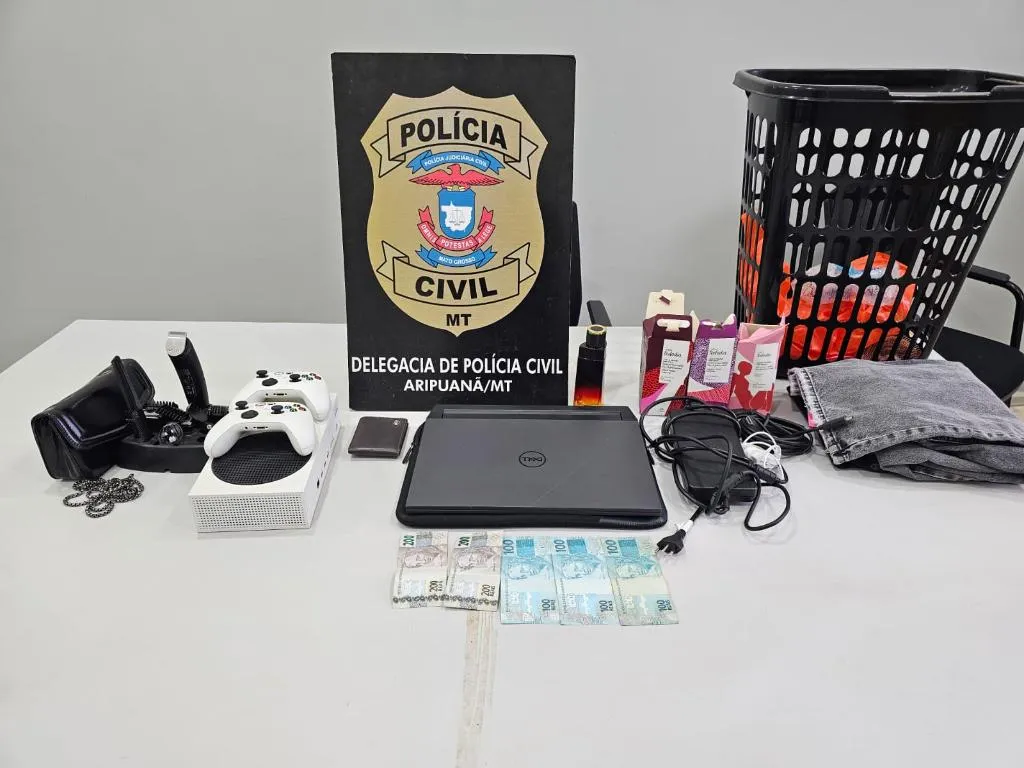 Polícia Civil prende suspeito de furto em Aripuanã