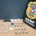Homem é preso por tráfico de drogas em Confresa