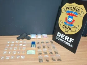 Homem é preso por tráfico de drogas em Confresa