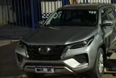 Homem é preso por transportar caminhonete clonada em Porto Estrela