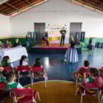 Prefeitura de Cuiaba da inicio a espetaculo nas escolas