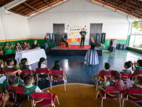 Prefeitura de Cuiaba da inicio a espetaculo nas escolas