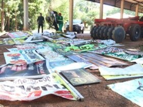 Prefeitura de Sinop apresenta balanco parcial de materiais recolhidos durante a Operacao Cidade Limpa