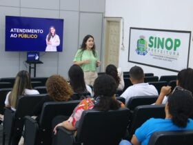 Prefeitura de Sinop promove capacitacao sobre atendimento ao publico aos recepcionistas das Unidades Basicas de Saude