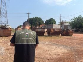 Prefeitura notifica empresa por cacambas irregulares e esclarece regras de uso em Cuiaba