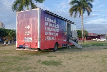 Quase 2 mil doses de imunizantes sao aplicados em acao do caminhao de vacinas em Sinop