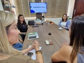 Representantes de Nobres visitam Sorriso para conhecer o trabalho da Secretaria da Mulher e da Familia