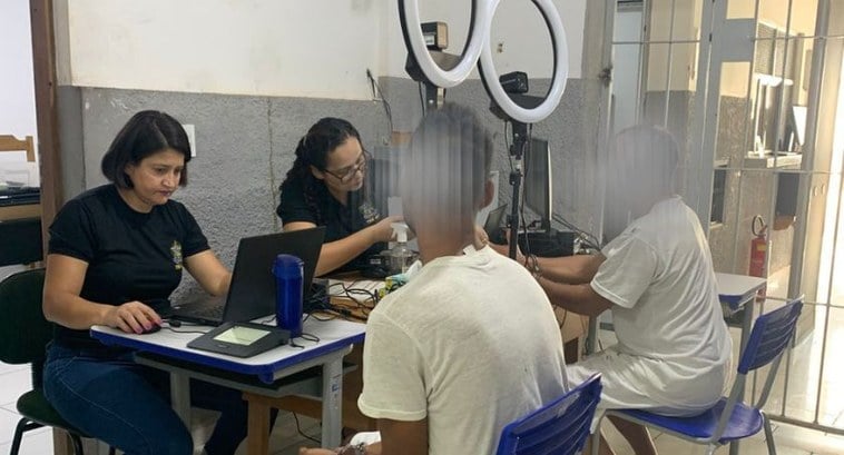 Revisao eleitoral atende 44 reeducandos da Cadeia Publica de Jaciara