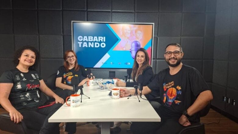 Seduc realiza Podcast Gabaritando para preparar estudantes para as provas do ENEM 2025