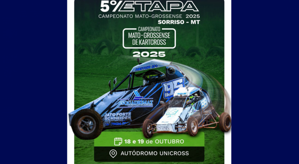 Sorriso acelera com a 5a etapa do Estadual de Kart Cross neste fim de semana
