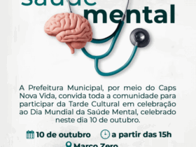 Sorriso celebra o Dia Mundial da Saude Mental
