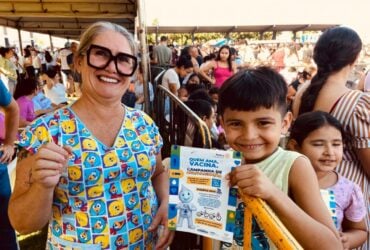 Sorriso celebra o Dia das Criancas com vacinacao saude bucal e muita diversao