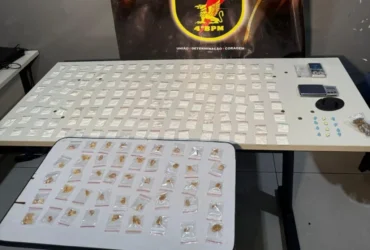 Três suspeitos de facção presos com drogas em Várzea Grande